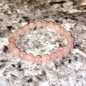 Rose Quartz Crystal Bracelet